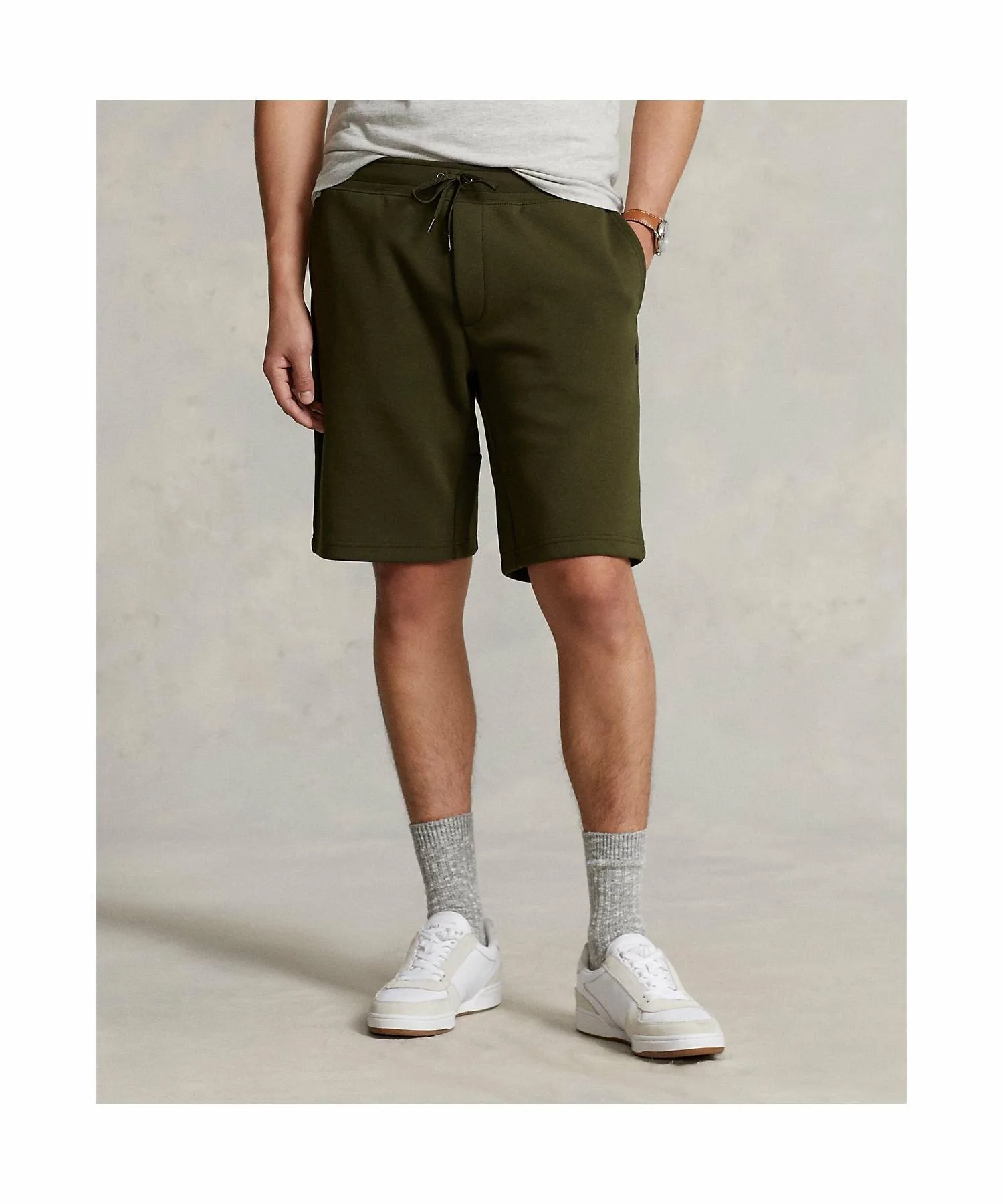 Шорты двойной вязки Polo Ralph Lauren, 301 Green — фото 3