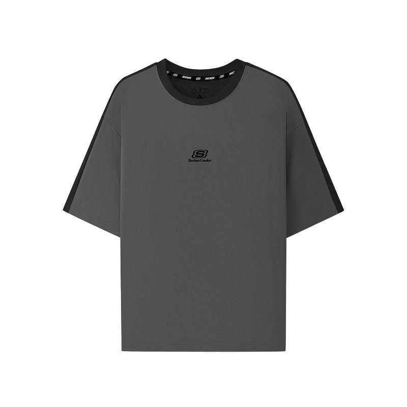 

Футболка Unisex Quick Dry Skechers, smoky серый-013p