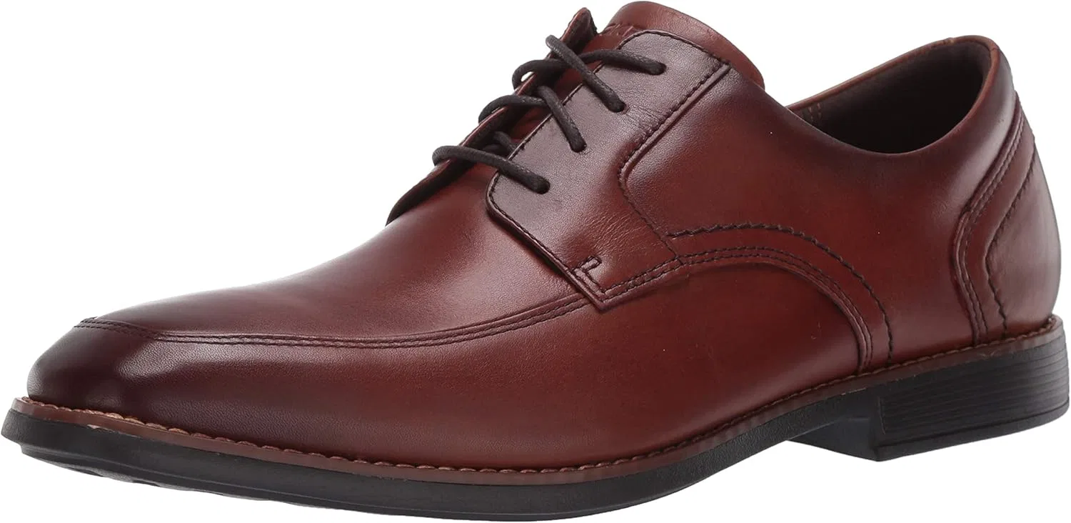 Мужские оксфорды Rockport Slayter с отложным носком, Brown