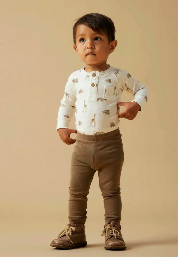 Леггинсы брюки Lil' Atelier, Shitake