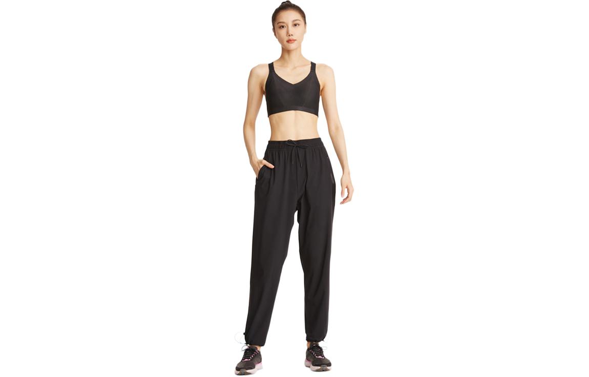 

Вязаные спортивные штаны женские DECATHLON, черные