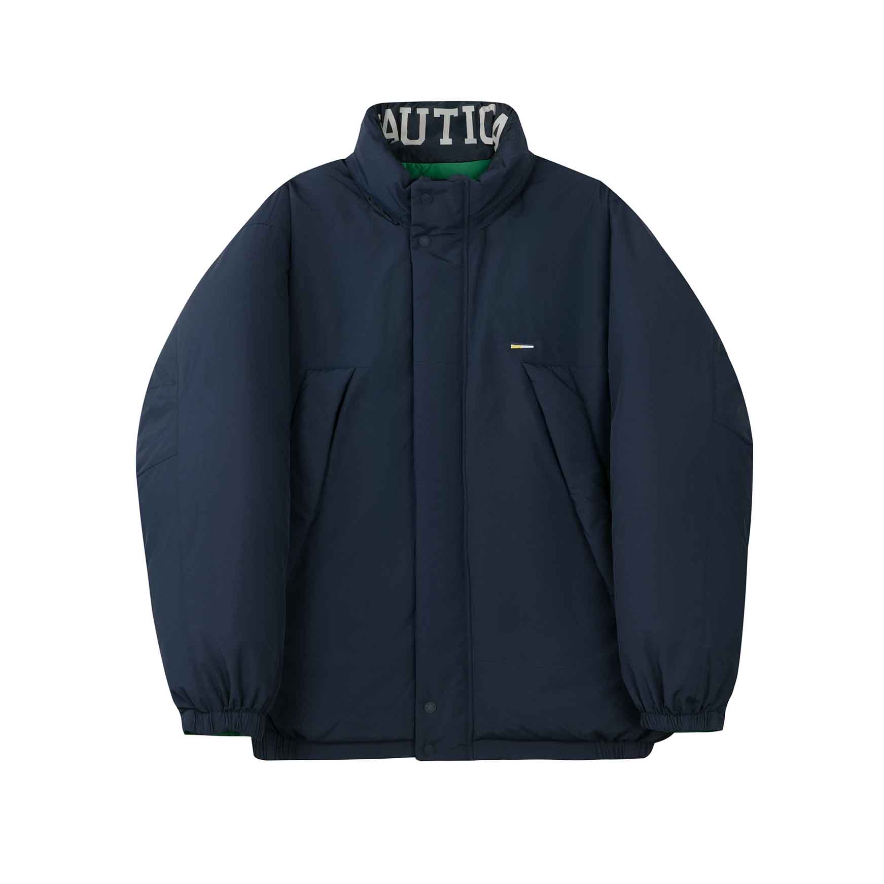 

NAUTICA Мужская пуховая куртка зелено-синего цвета, Green navy blue