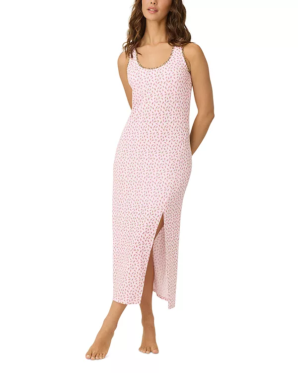 

X pq купальник контрастный вырез ночная рубашка с цветочным принтом Pj Salvage, розовый