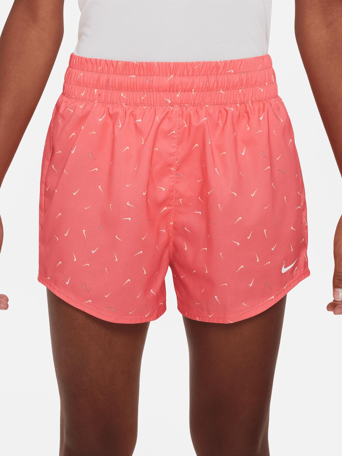 

Шорты Nike G NK DF ONE HR SHRT LOGO PRNT, красный