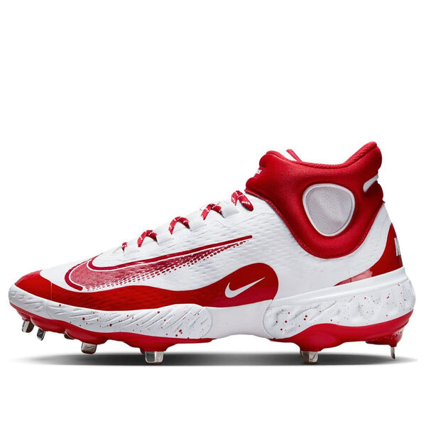 

Кроссовки alpha huarache elite 4 mid 'white university red' Nike, белый