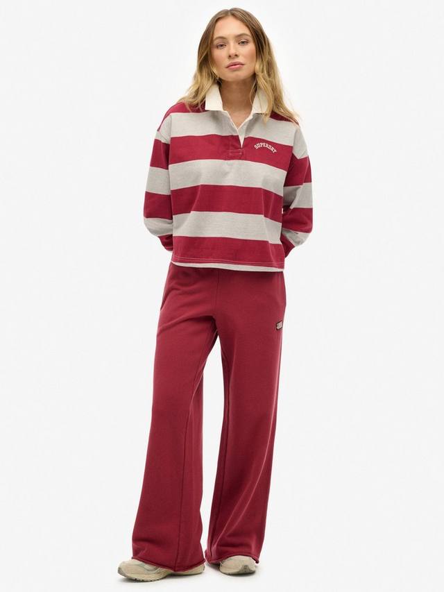 

Прямые спортивные джоггеры Athletic Essentials Superdry, Bordeaux Red