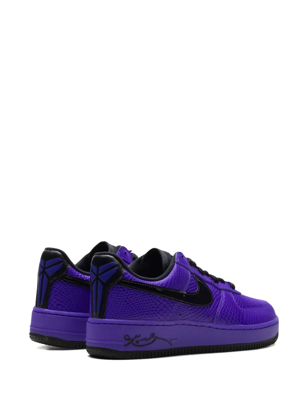 Кроссовки Air Force 1 Low «Kobe Byrant - FC Barcelona» Nike, фиолетовый — фото 4