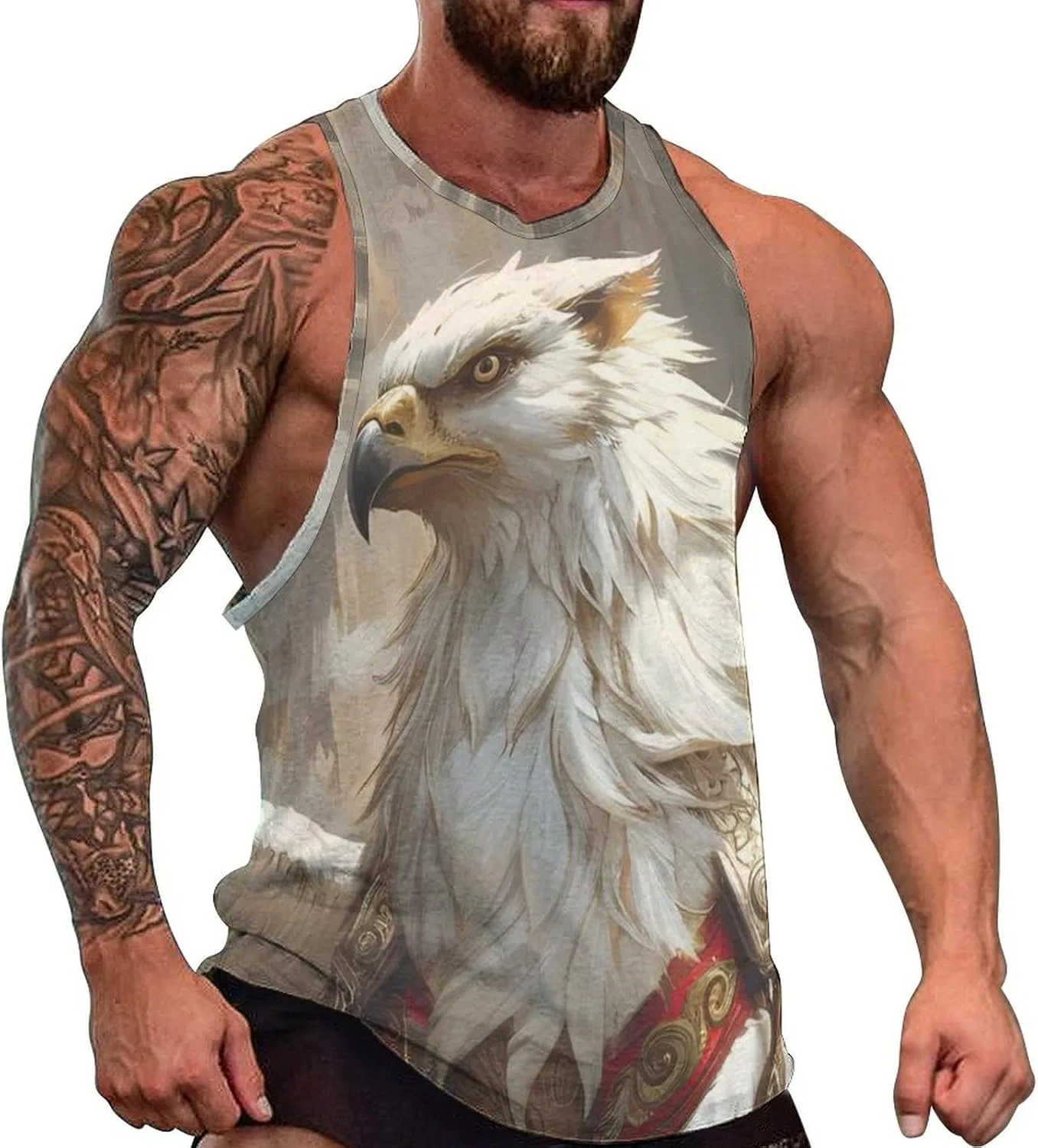 Майка с принтом греческая мифология, Tank Top, Griffins