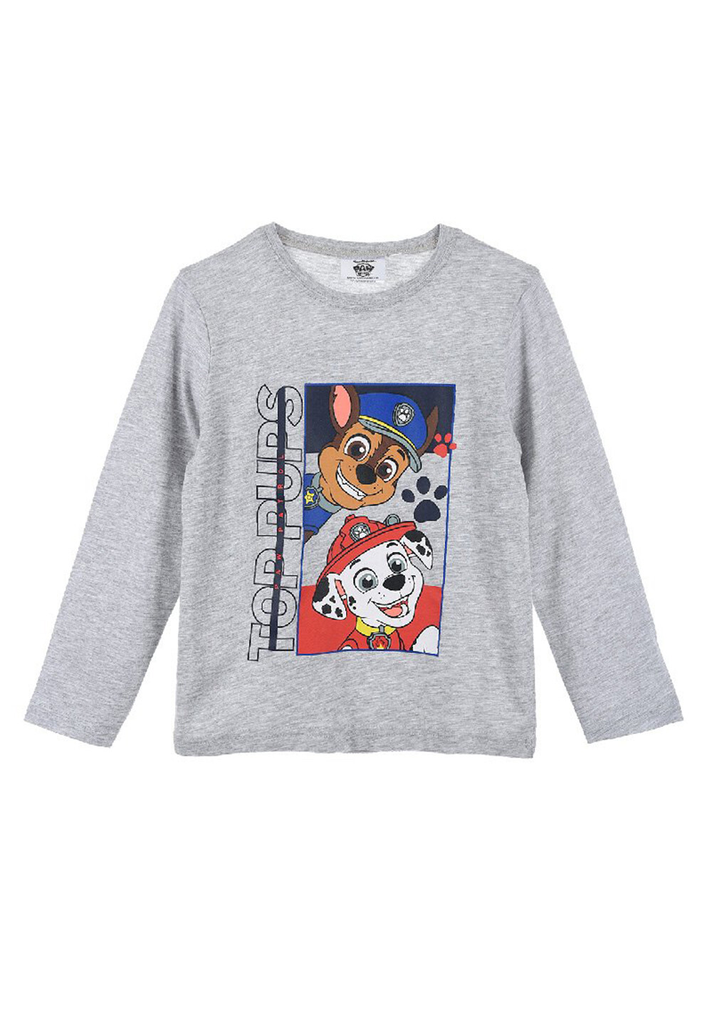 

Лонгслив Paw Patrol Langarmshirt Chase und Marshall, серый