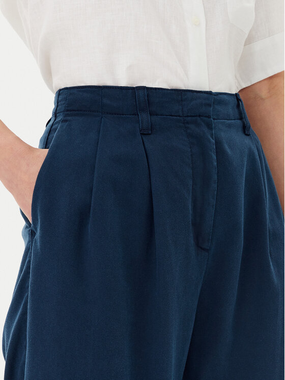Брюки свободного кроя WW0WW45589 Tommy Hilfiger, синий — фото 4