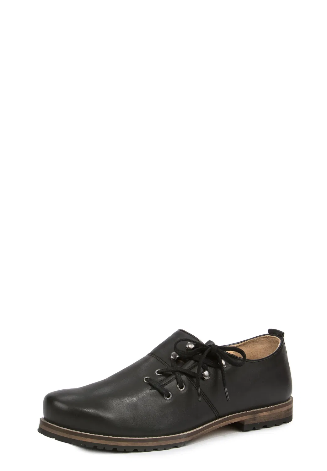Haferlschuh Edwin из кожи, Stockerpoint, черный