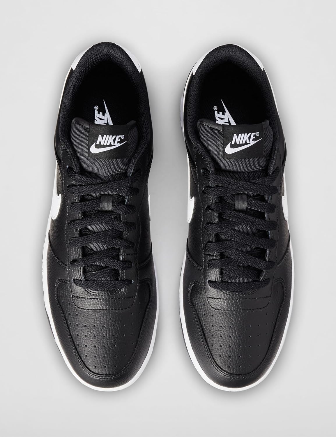 Мужские кроссовки Nike Big Low, белый/черный — фото 4