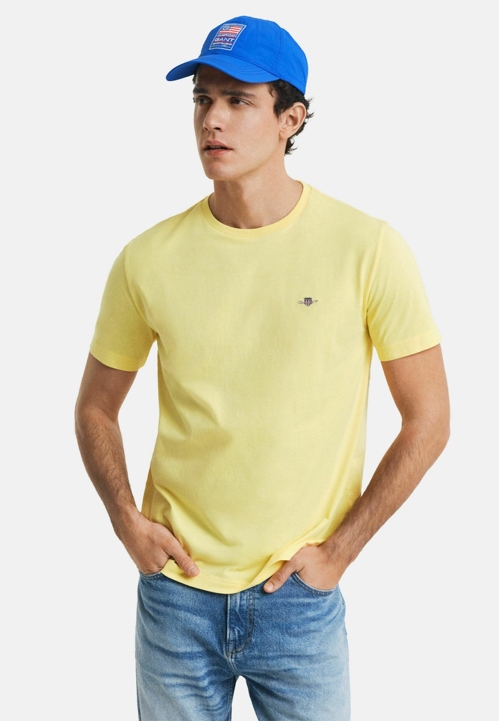 

Базовая футболка SHIELD GANT, желтый