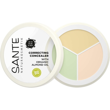 

SANTE Naturkosmetik Корректирующий консилер 3-в-1 Веганский 6г