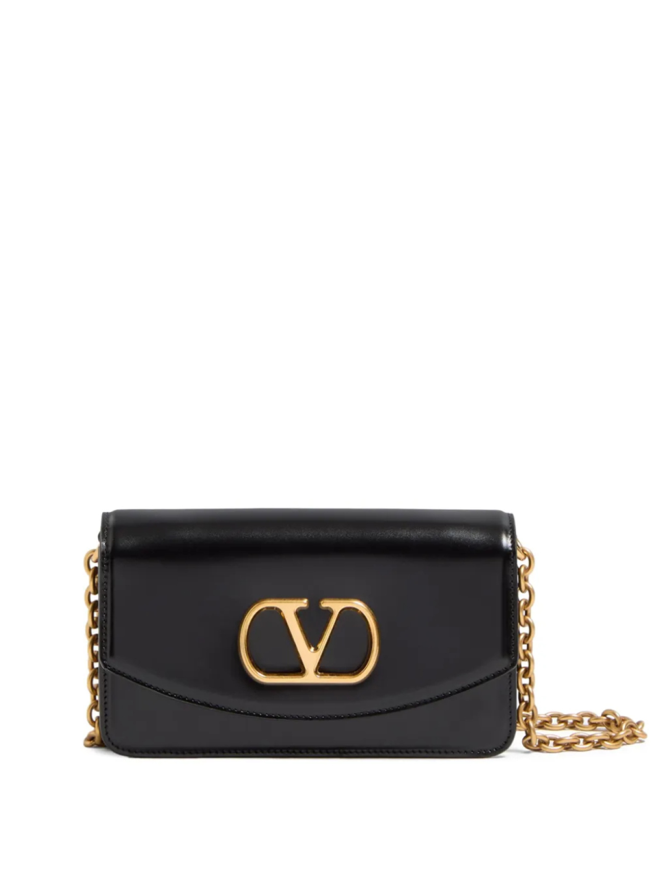 

Valentino Garavani клатч Vain, черный