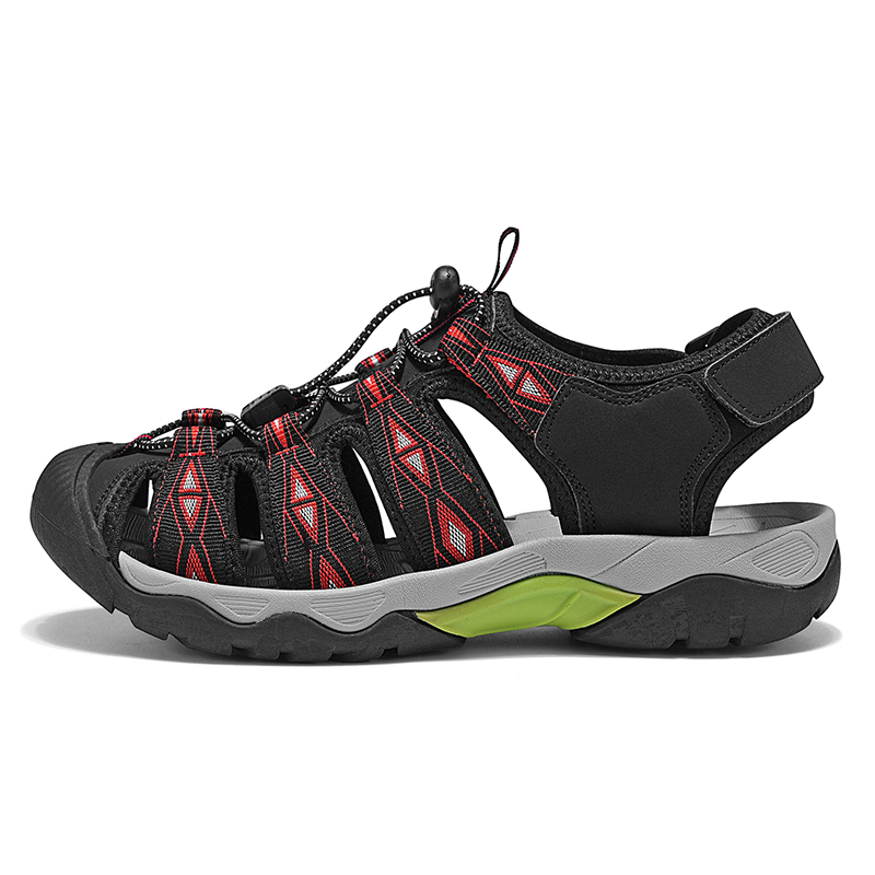 

GAISIMA Мужские туристические ботинки для треккинга по рекам черно-зеленые, цвет Black Green