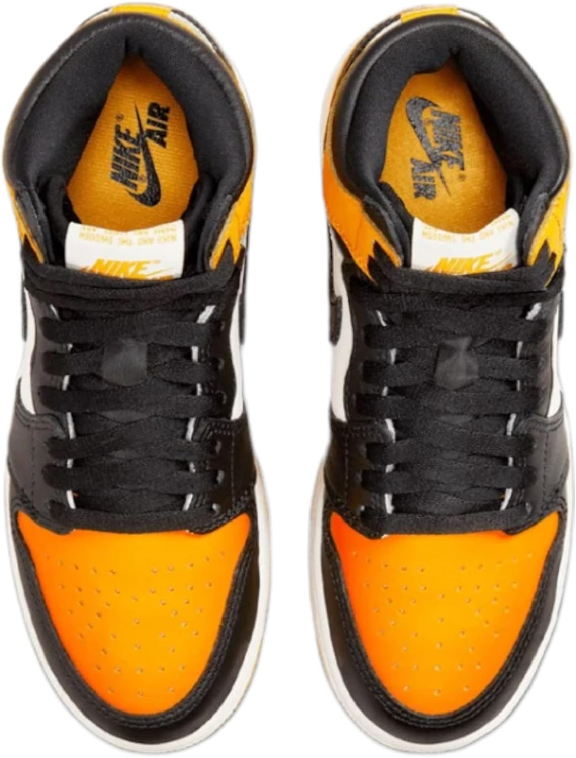 Кроссовки Jordan Air 1 Retro High OG для школьников, черный — фото 4