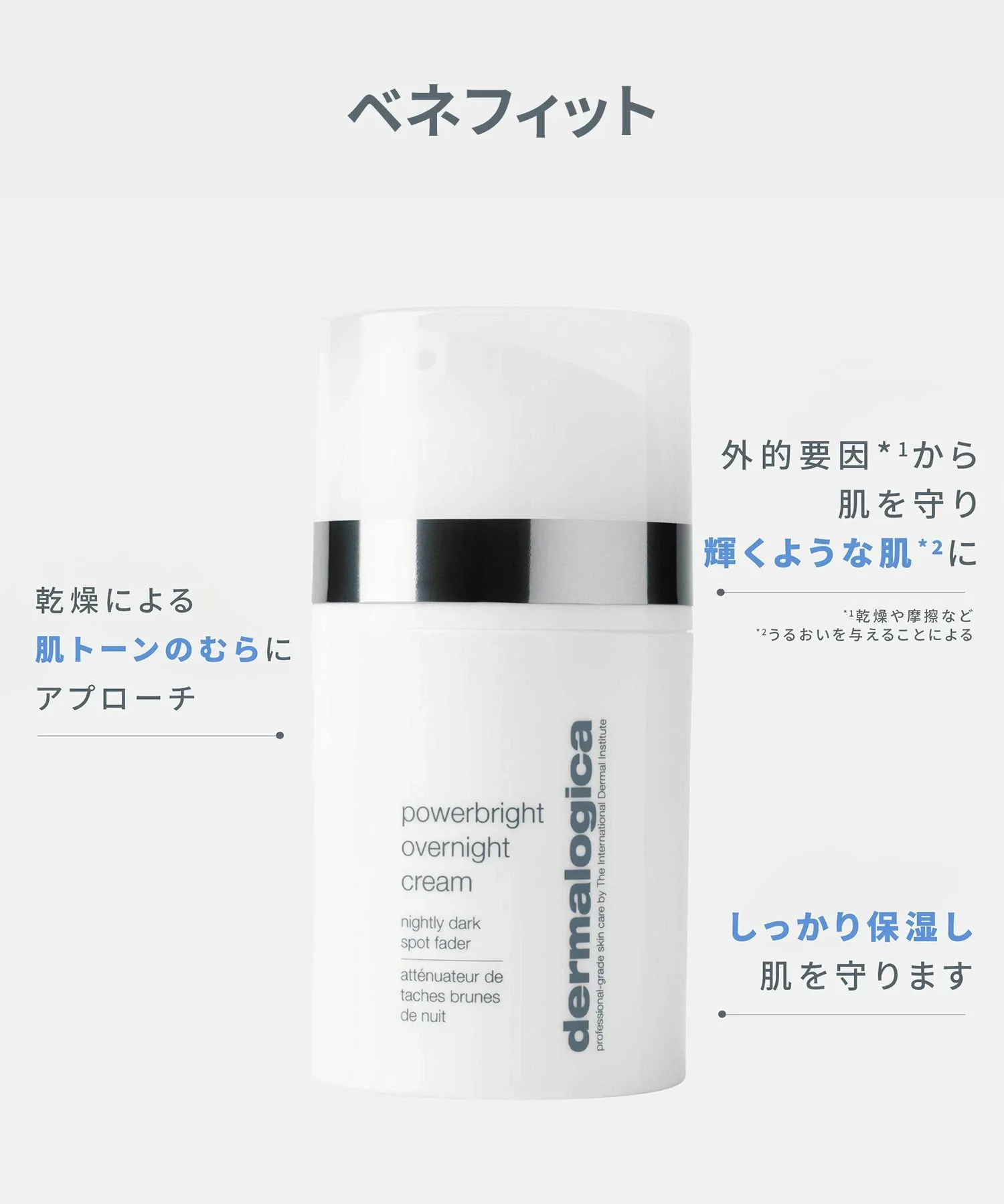 P-Bright Overnight Cream (Увлажняющий ночной крем с ниацинамидом, увлажняющий крем для сухой кожи, тусклой и пигментными пятнами) Dermalogica, ONE — фото 3