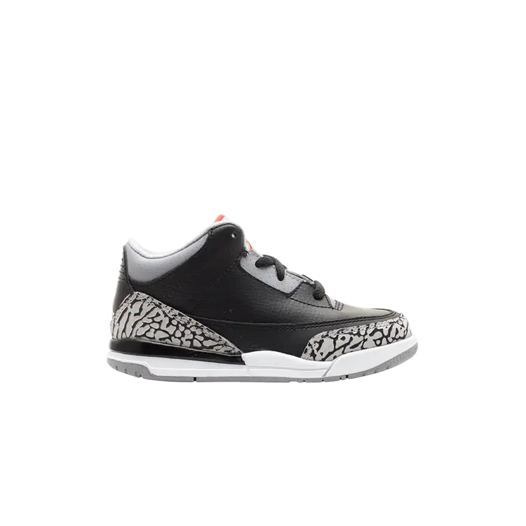 

Кроссовки Air Jordan 3 Retro TD 'Cement' 2011, черный