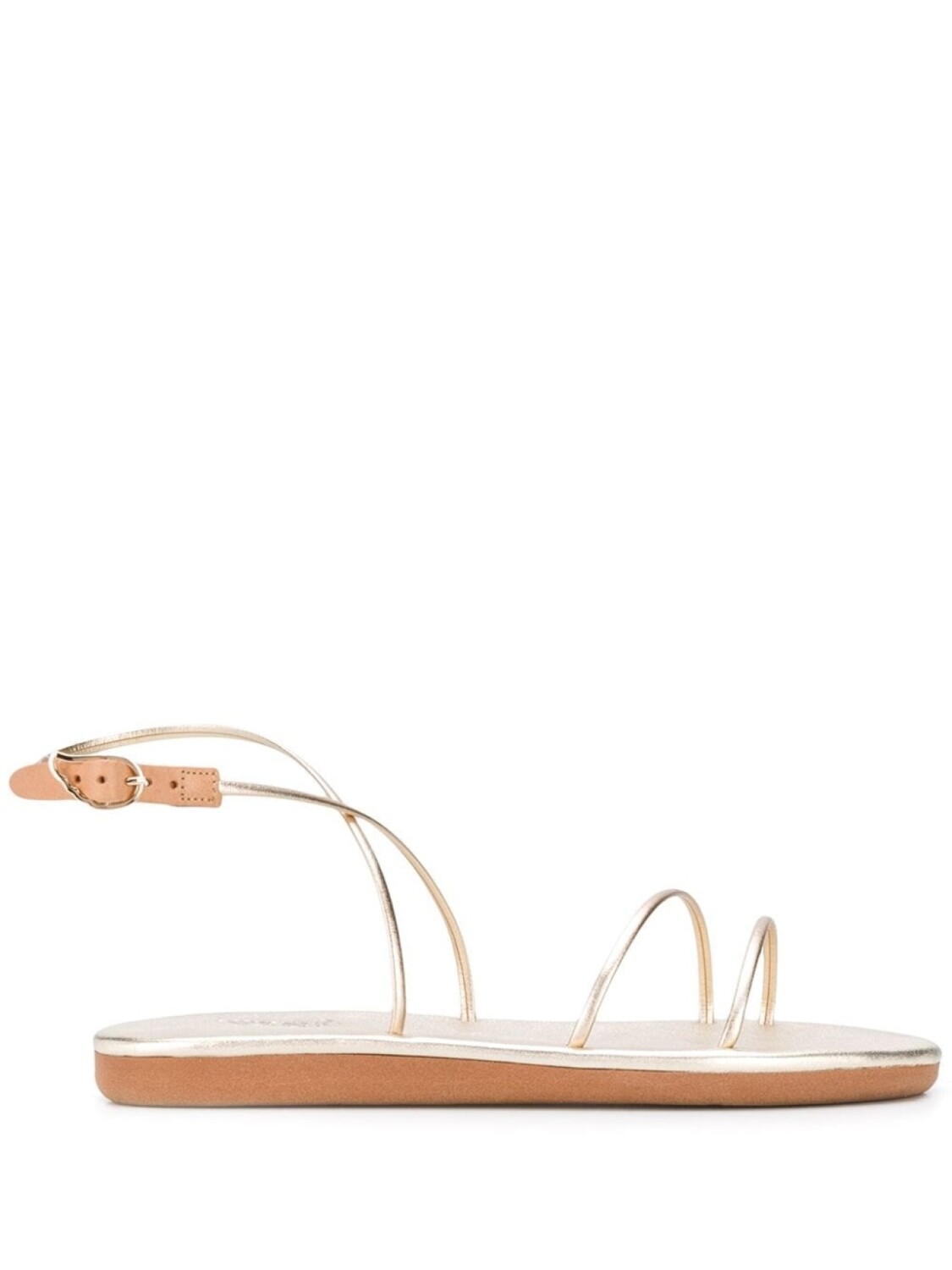 

Ancient Greek Sandals сандалии Angel с ремешком на пятке, металлик