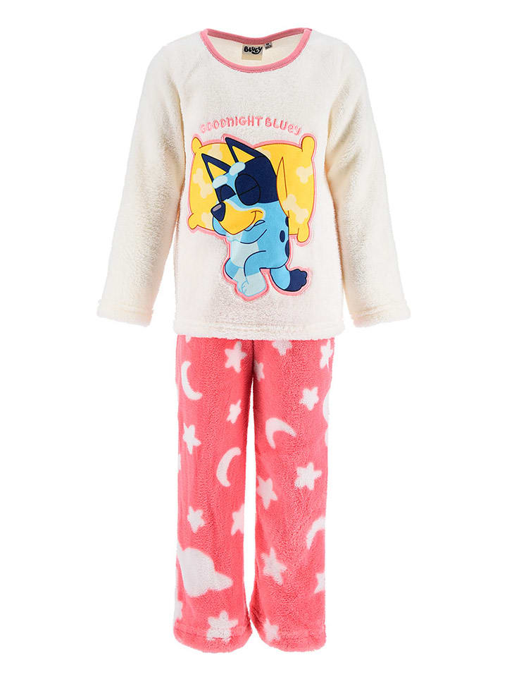 

Bluey Пижама "Блюи" бело-розового цвета