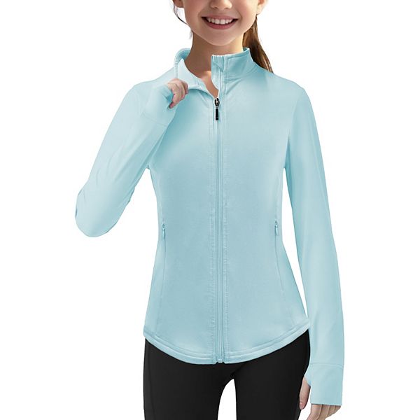 

Детская спортивная куртка с длинным рукавом на молнии и карманами для защиты от солнца Maxxis Merch, Blue