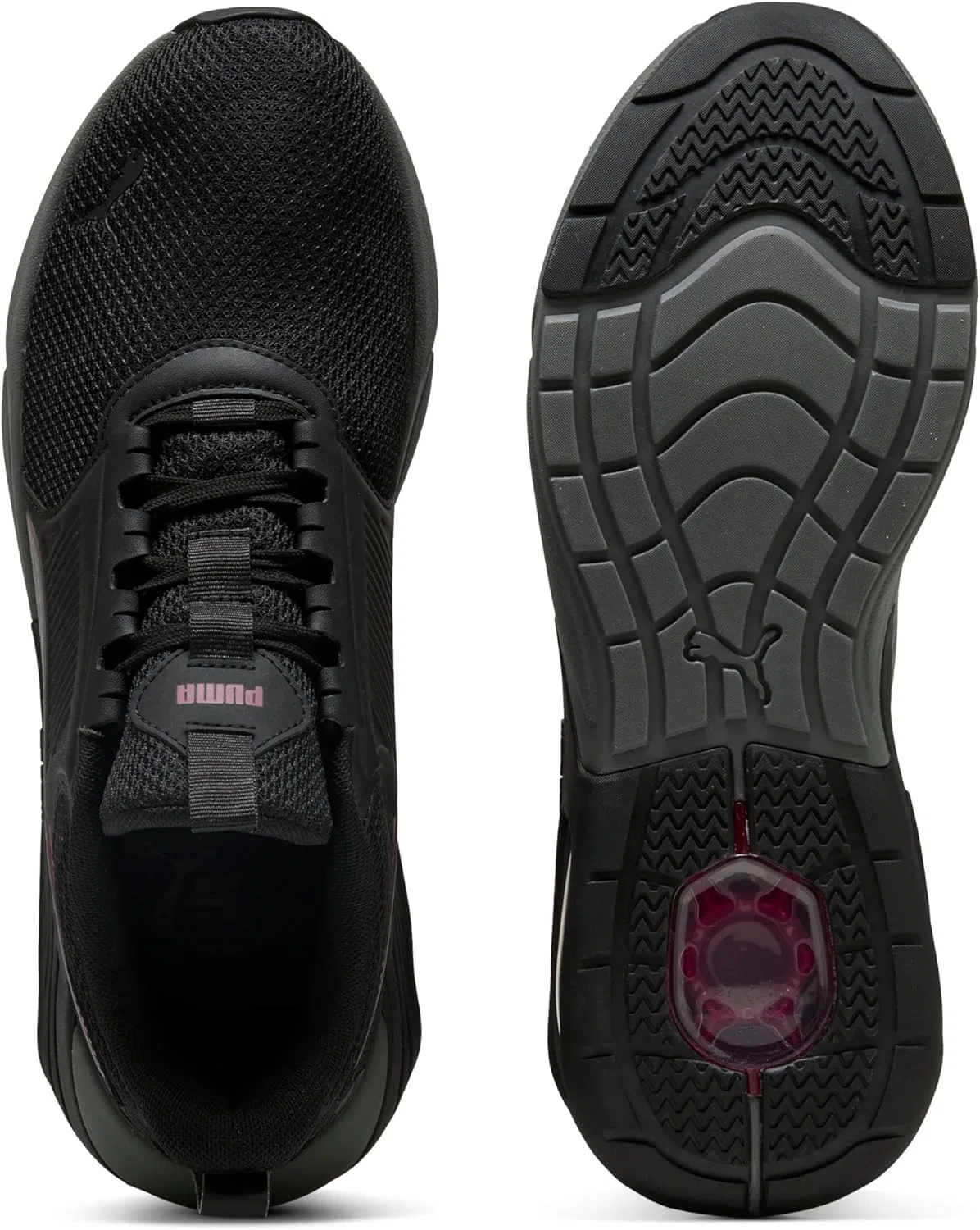 Кроссовки для бега Puma Unisex X-Cell Nova FS Street Running Shoe, Puma Black Cool Dark Grey Team Shelf Red — фото 4