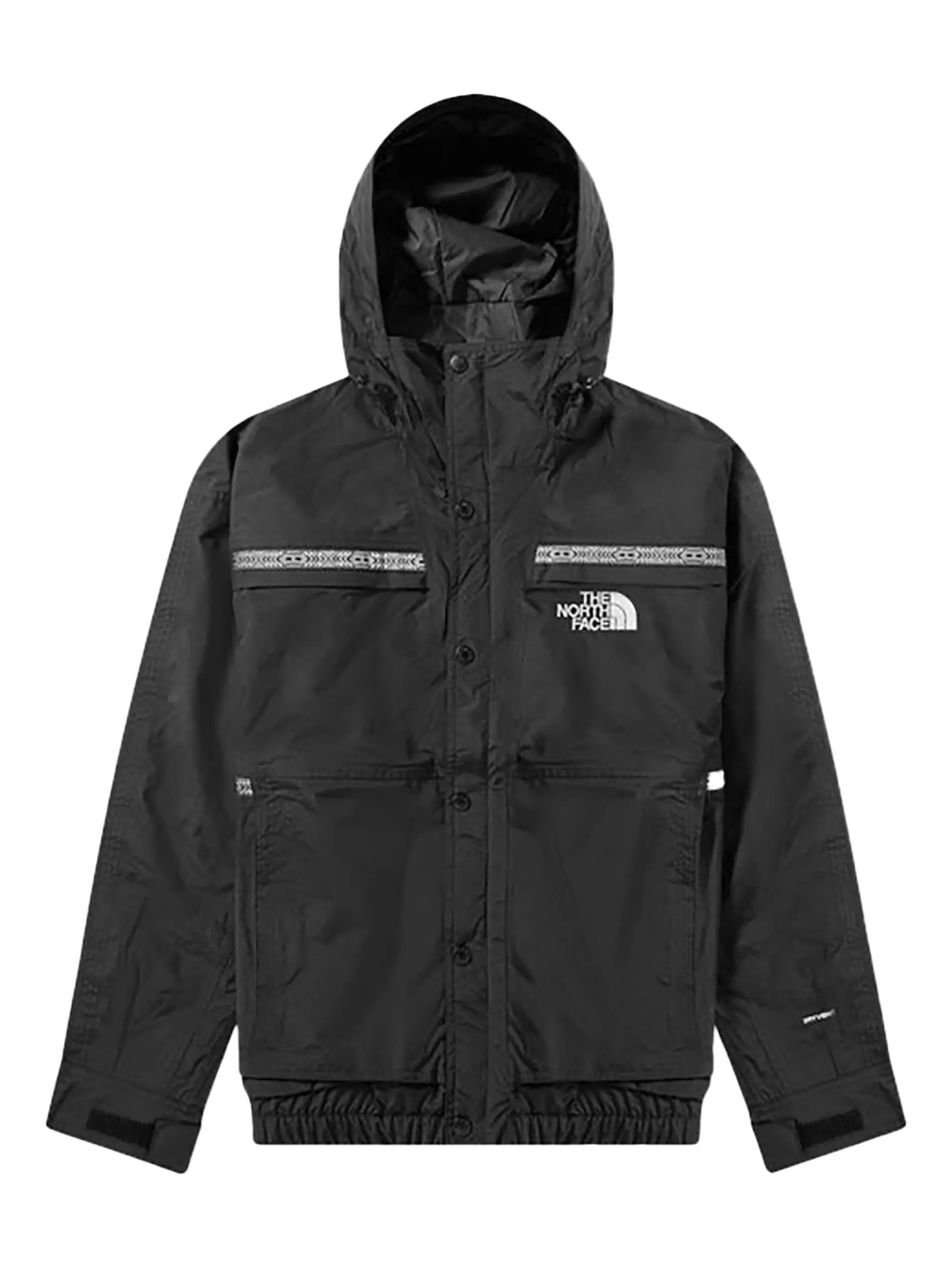 

Куртка с вышитым логотипом The North Face, черный
