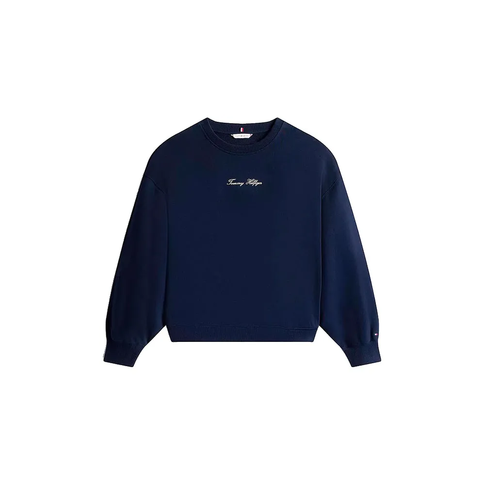 Толстовка Tommy Hilfiger Classic Script Terry, синий — фото 3