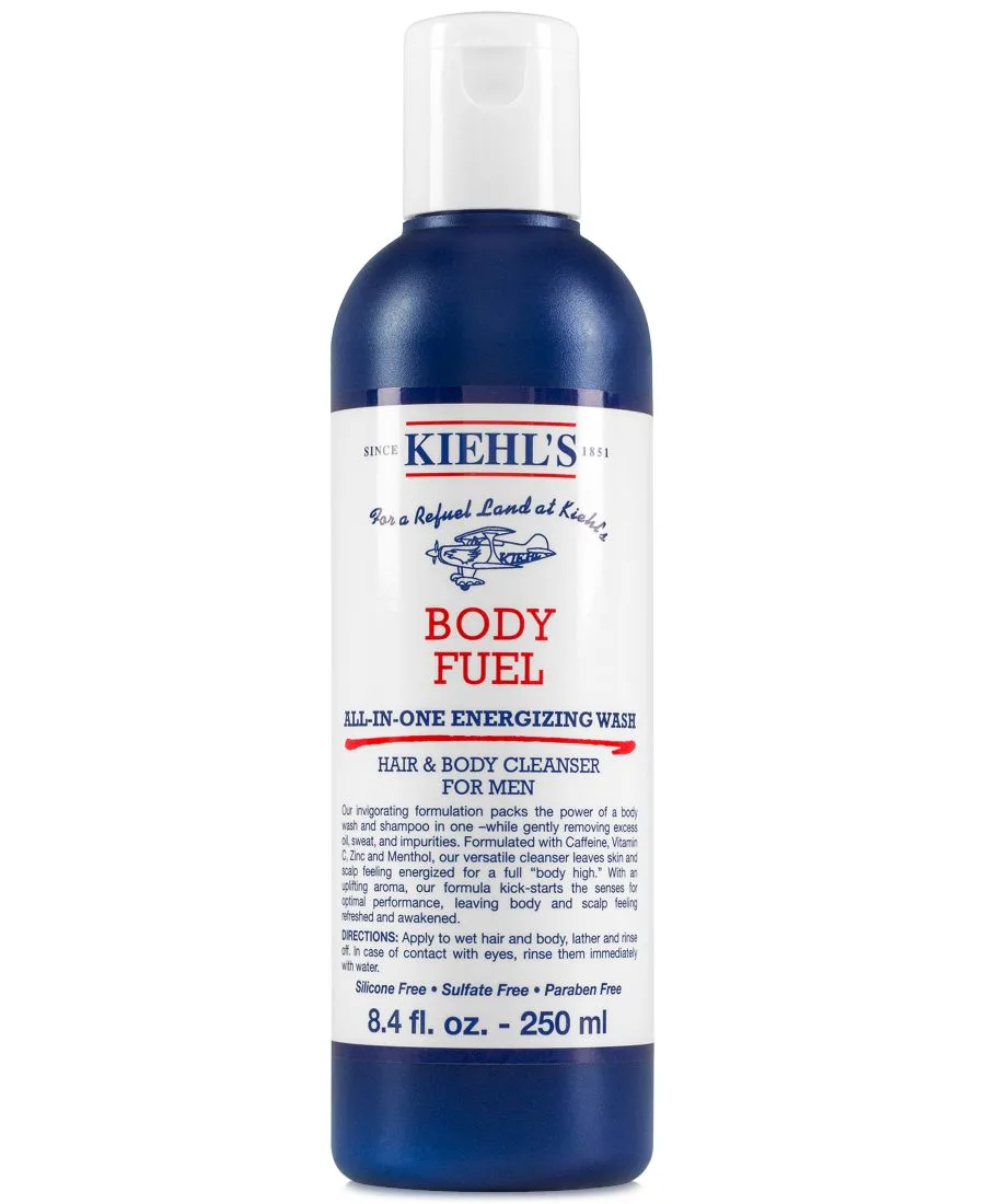 Крем для лица Kiehl's — Since 1851 Универсальное тонизирующее средство для душа Body Fuel, 240 мл