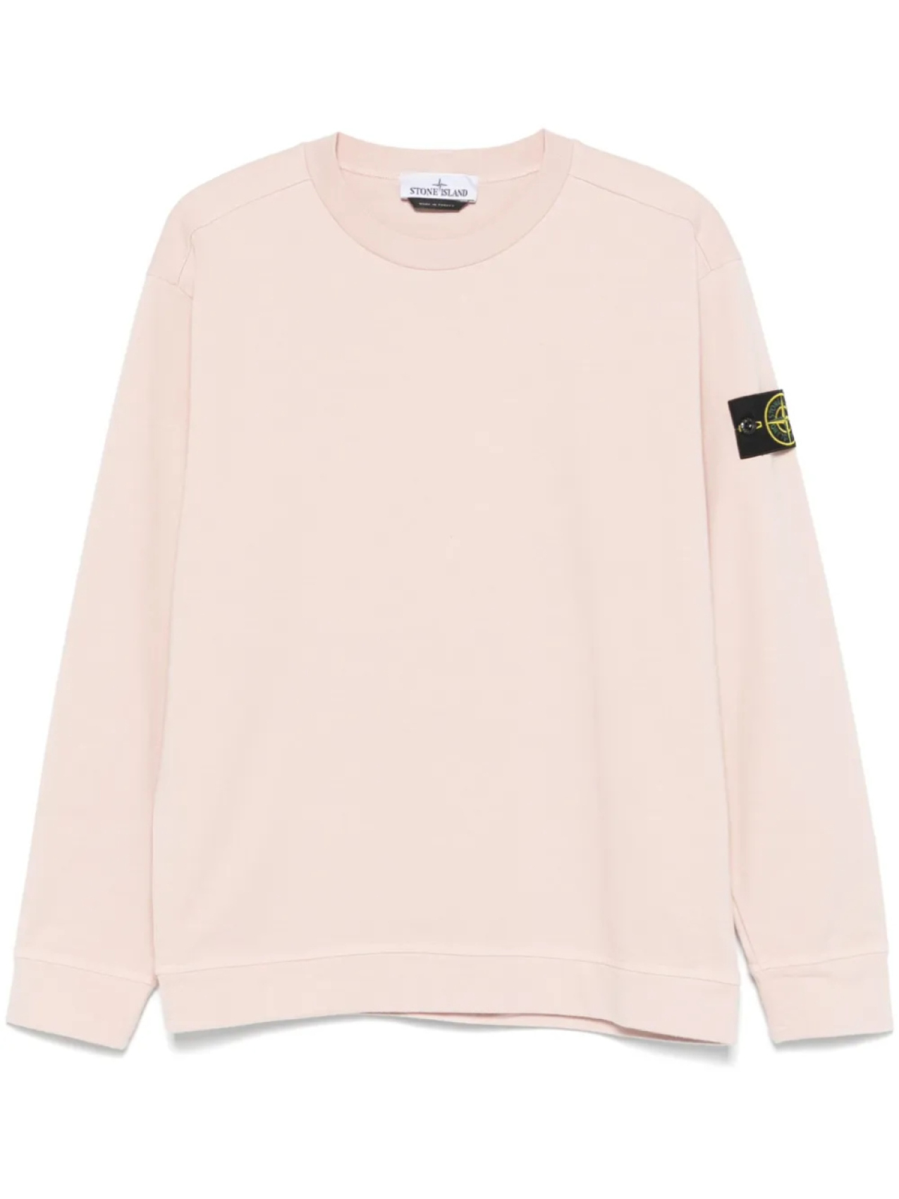 

Stone Island толстовка с логотипом Compass, розовый