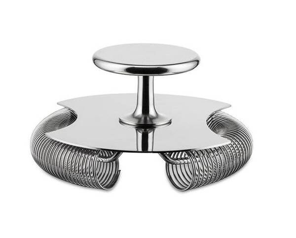 

Ситечко для коктейлей the tending box Alessi, серебряный
