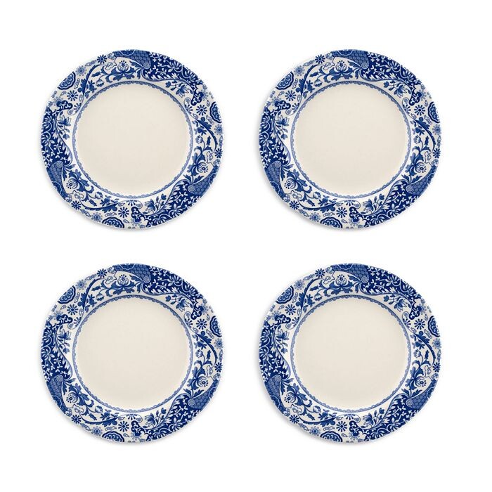 

Тарелка для итальянского салата Spode Blue Brocato, набор из 4 шт, синий
