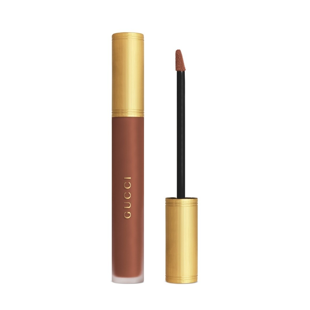 

Помада для губ gucci beauty rouge à lèvres liquide mat Gucci, 308 - lucy dark orange, вес 6.5 гр.