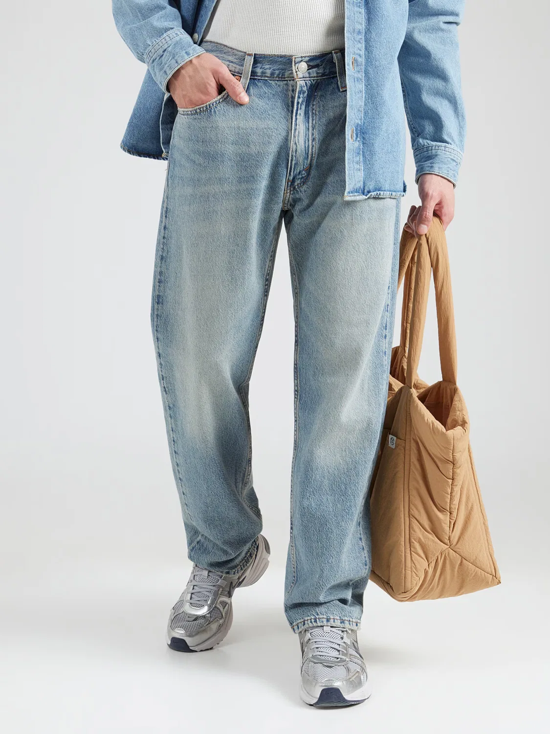 Обычные джинсы '555 RELAXED STRAIGHT' Levi'S , Blue Denim — фото 3