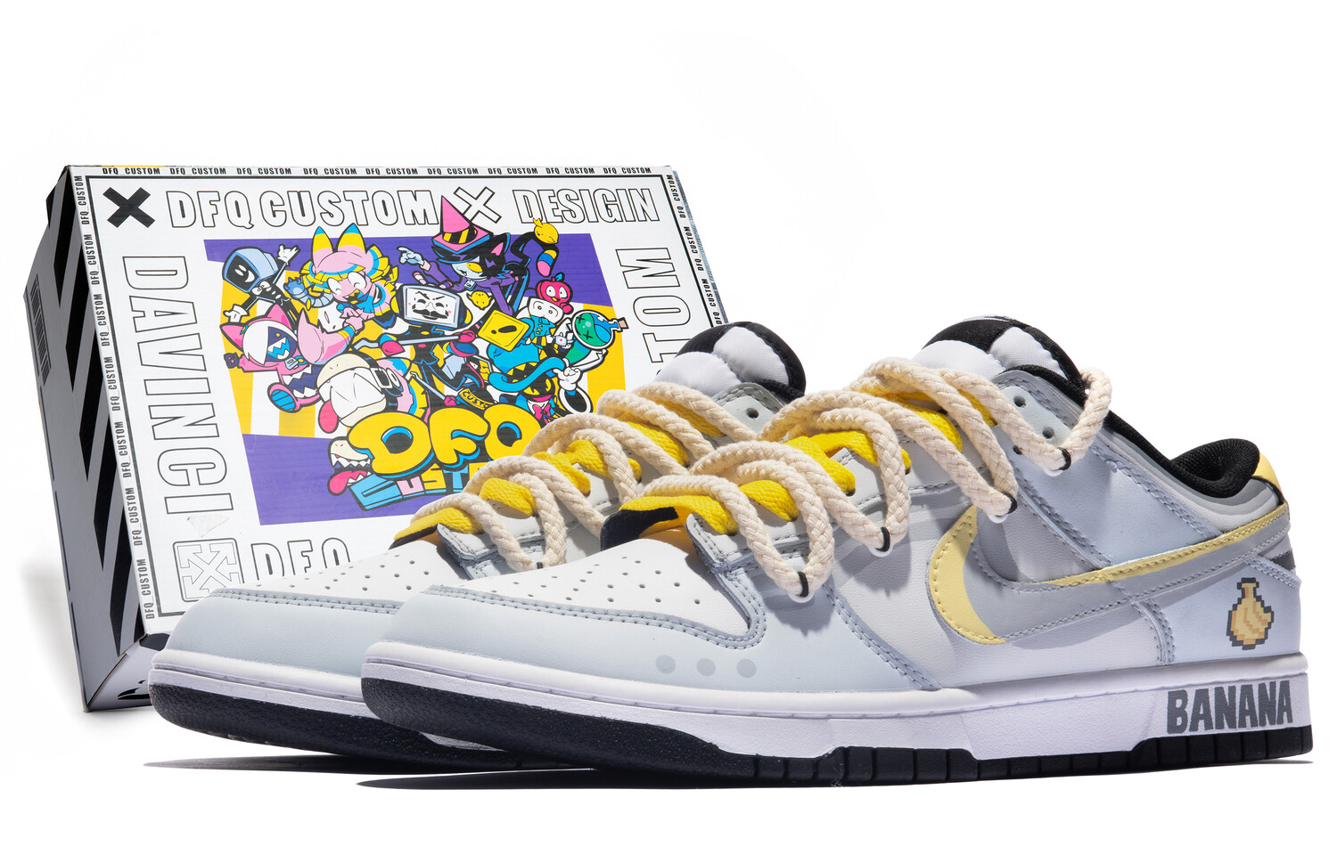 

Женские кроссовки для скейтбординга Nike Dunk Low, белый