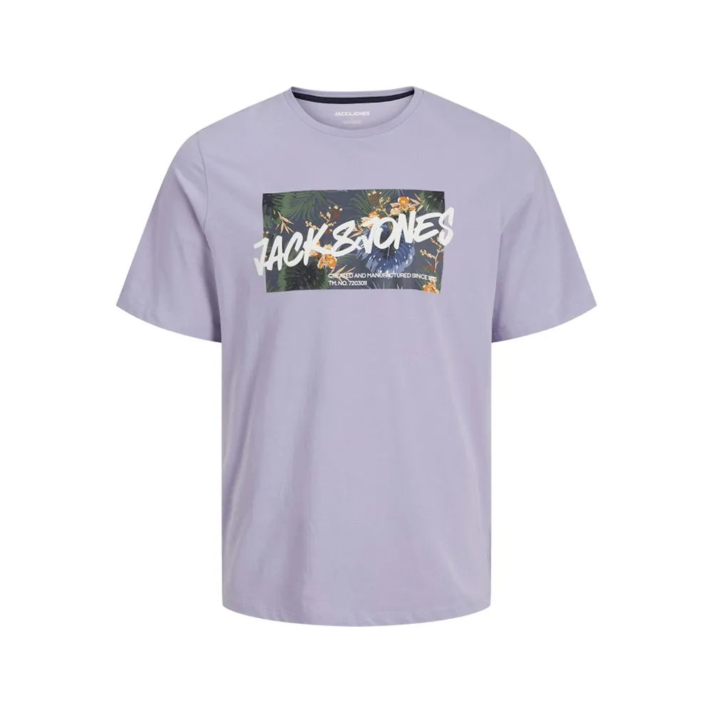 

Футболка с коротким рукавом Jack & Jones Hawaii Shape, фиолетовый