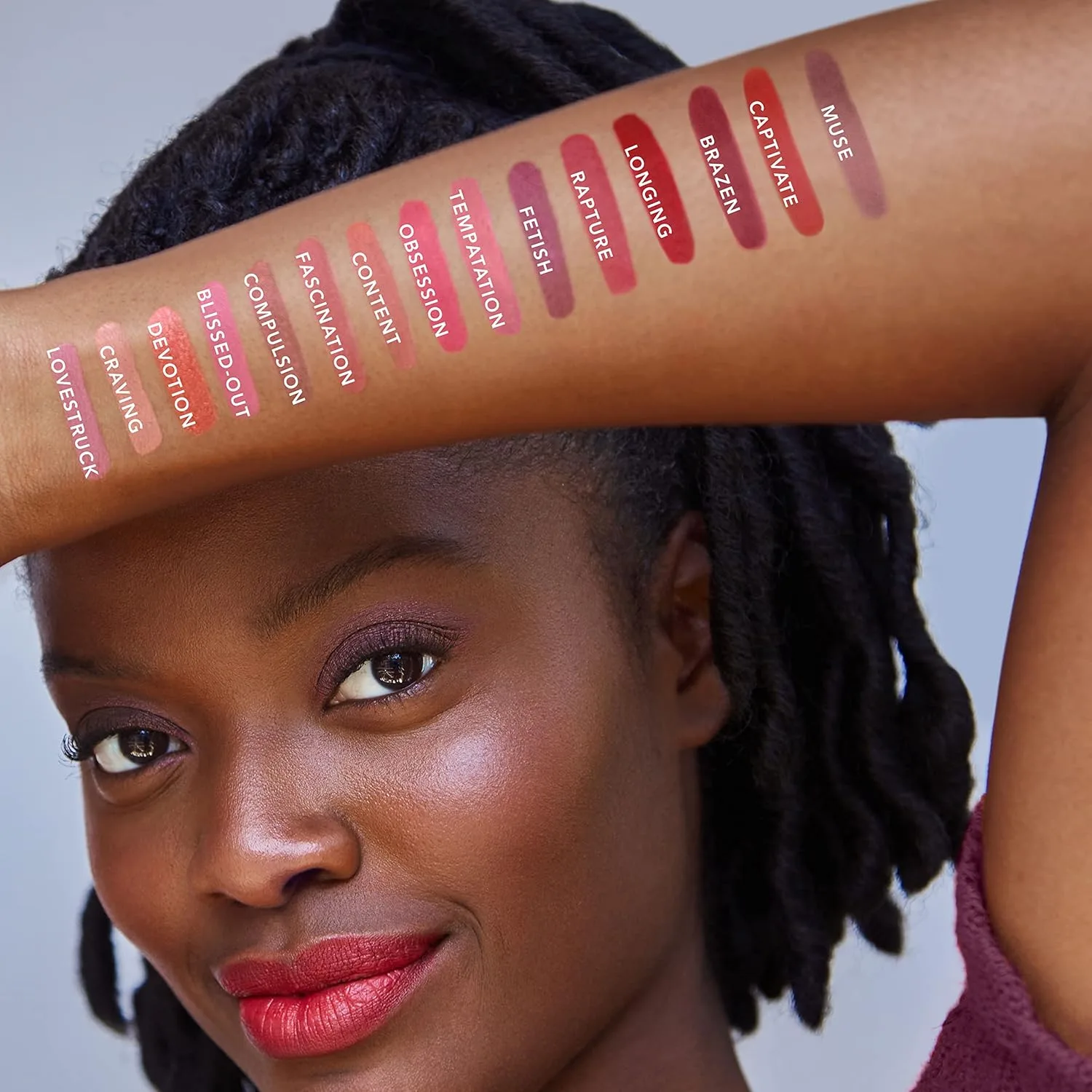 Тинт для губ Jane Iredale Beyond Matte Lip Fixation | Стойкая жидкая помада с матовым финишем | Увлажняет и защищает | Веганский продукт, не тестируется на животных, Muse — фото 4