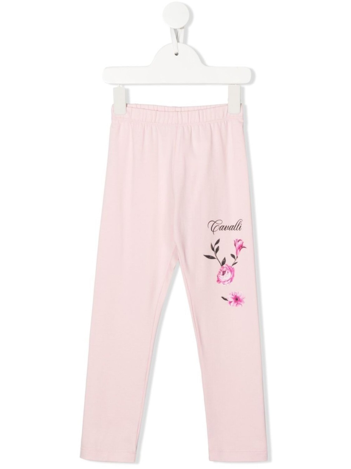 

Легинсы с логотипом Roberto Cavalli Junior, розовый