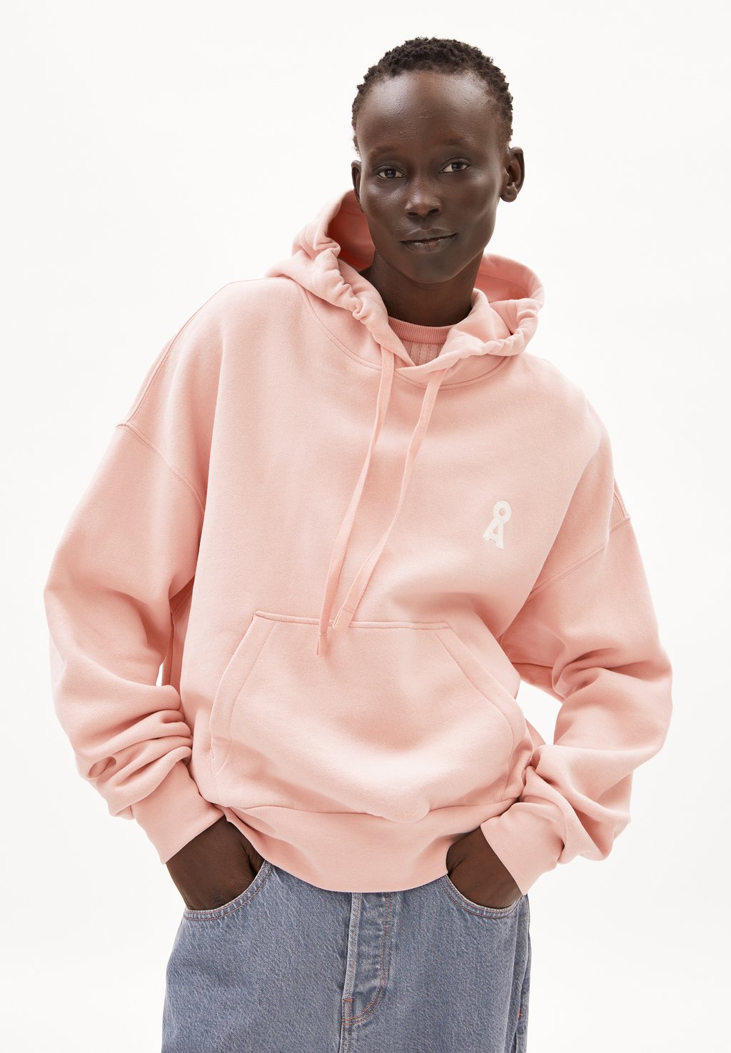 

Толстовка FRANCISARAA ICONIC Å - Hoodie ARMEDANGELS, светло-розовый