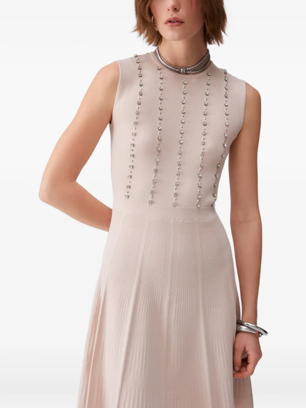 

Вязаное платье Liu Jo, бежевый