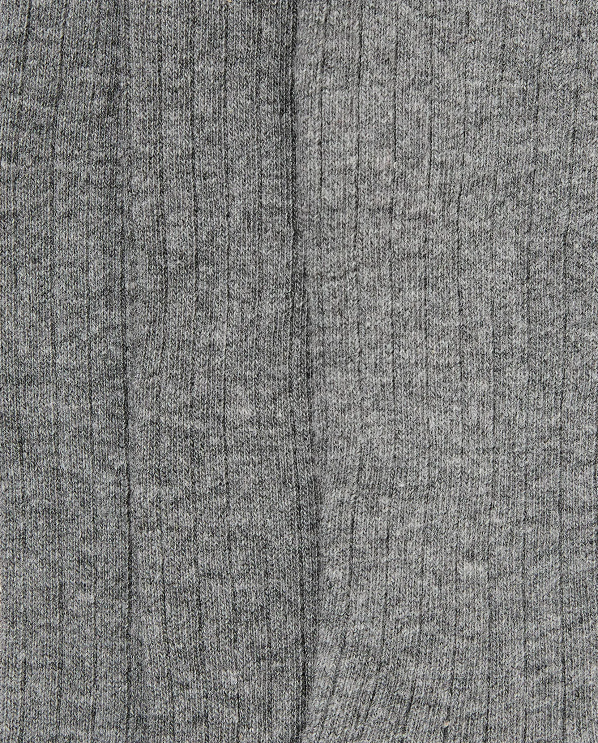 Набор из 3 высоких ребристых носков для мальчика Cotton Juice, цвет 820 Gris medio — фото 2