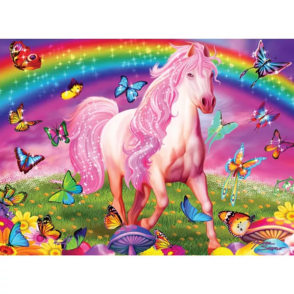 Шедевры светятся в темноте — пазл «Радужный мир» из 60 деталей Masterpieces Puzzles, multicolor — фото 3