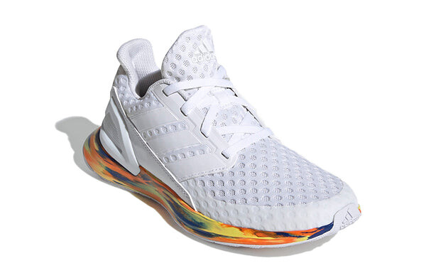 Кроссовки rapidarun j Adidas, белый — фото 3