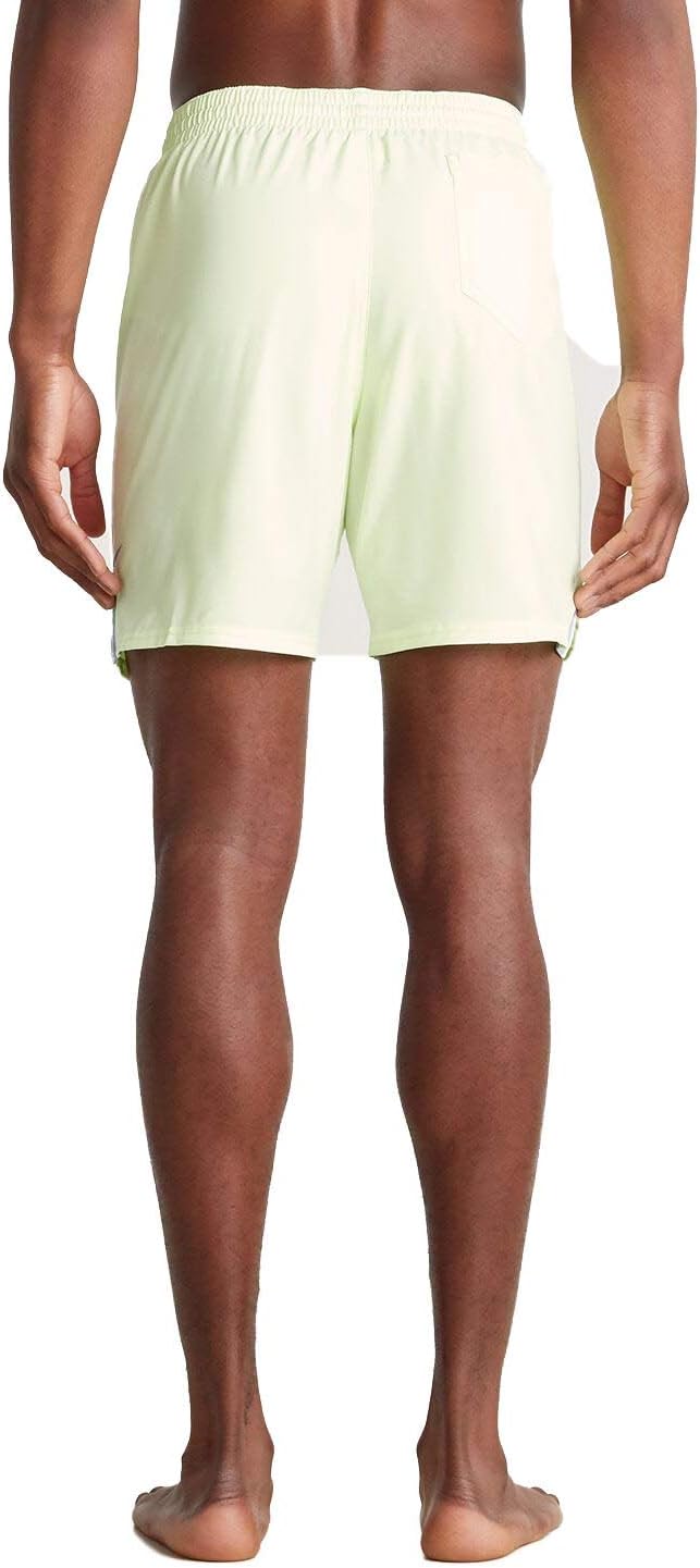 Мужские шорты для плавания с логотипом Nike, Barely Volt(Ness9430-740)/Grey — фото 2