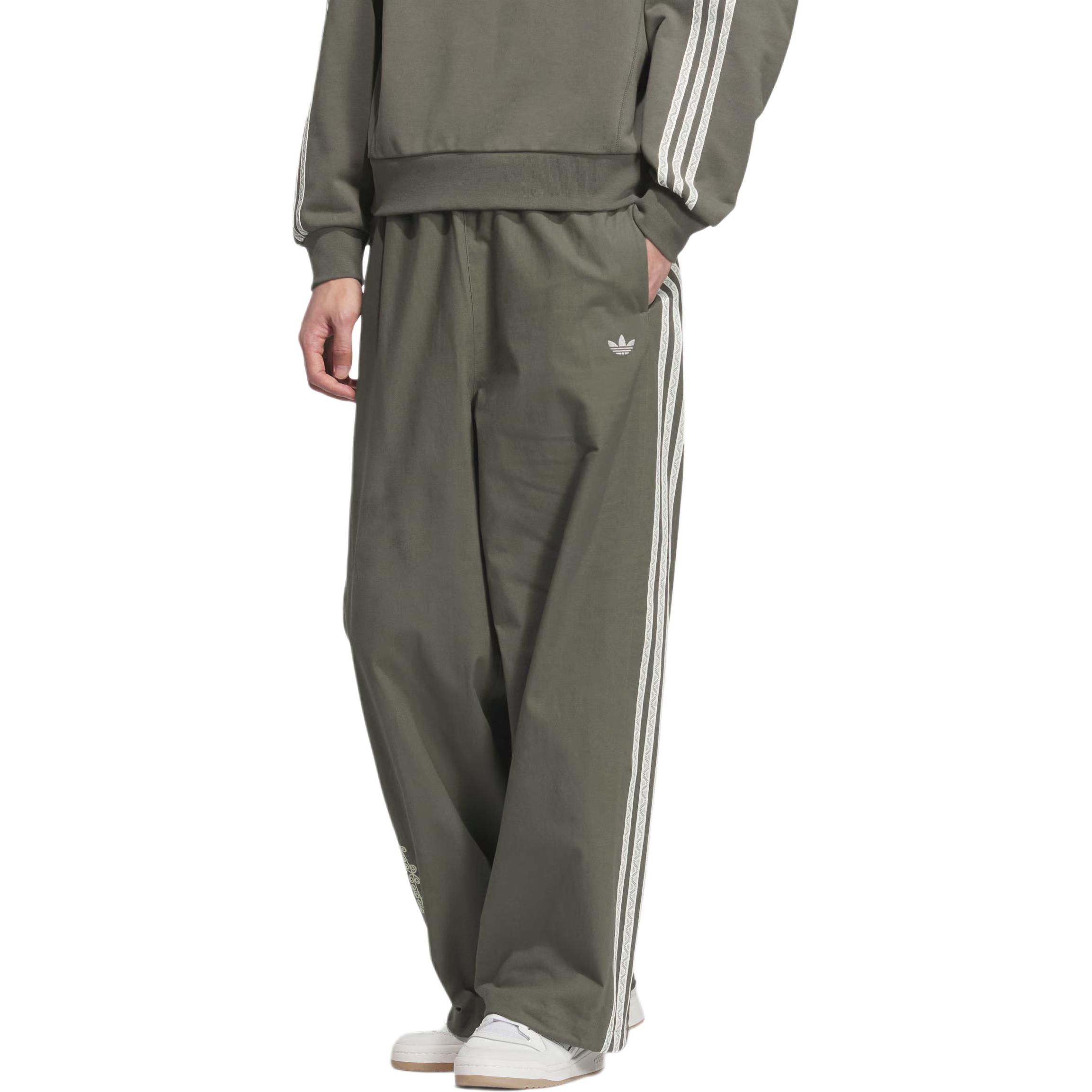 Брюки TOC FW25 спортивные мужские Adidas Originals, оливковый — фото 4