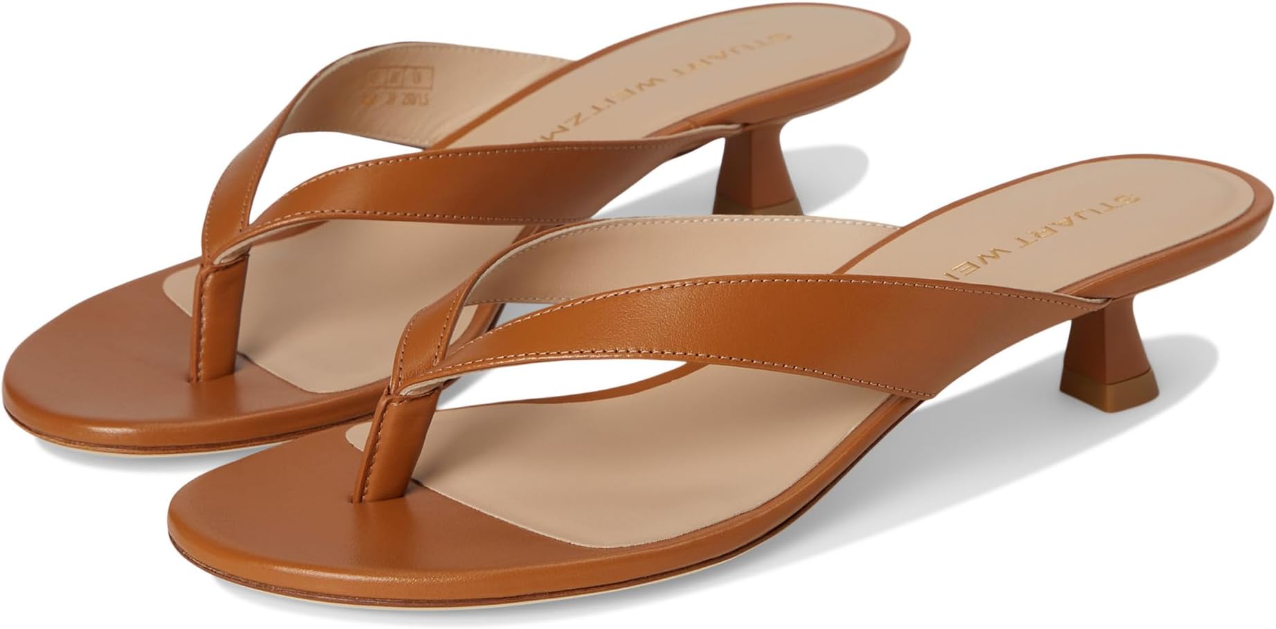 Туфли Stuart Weitzman Rio Sleek Sandals 35, цвет Macchiato