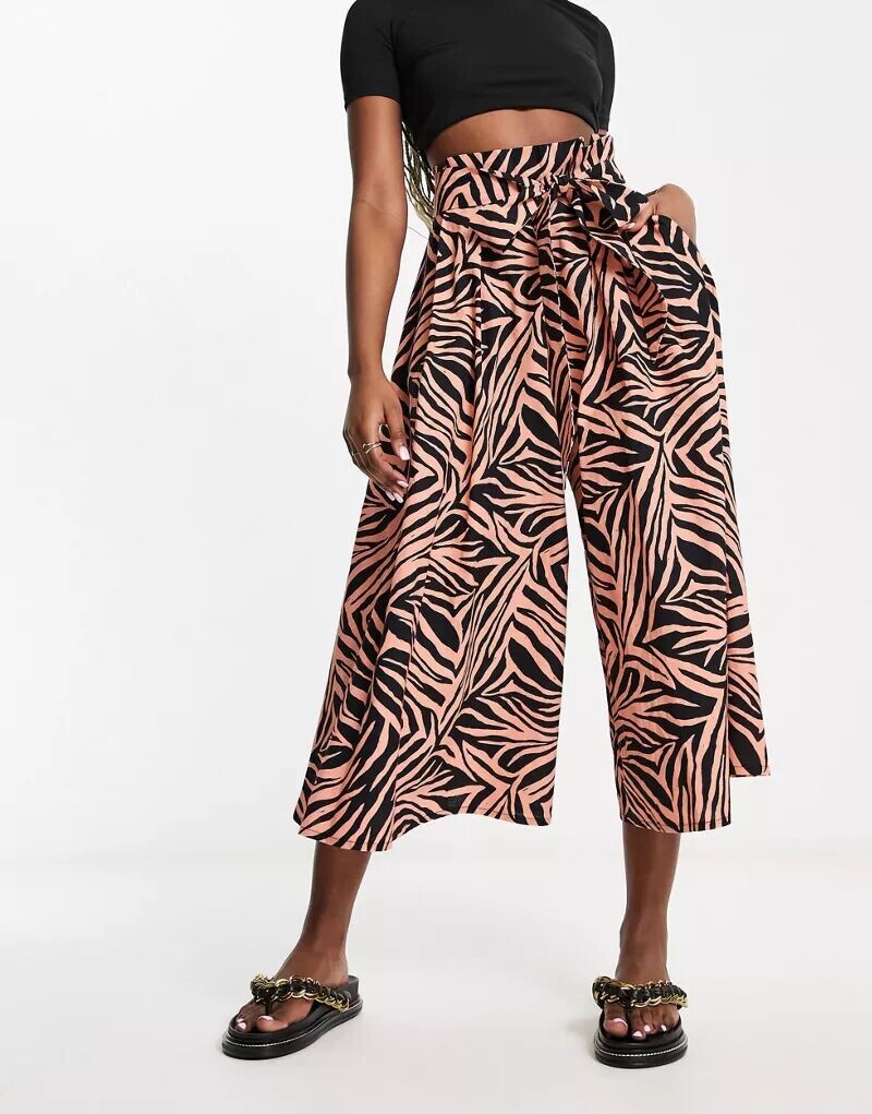 

Брюки с тигровым принтом ASOS KENYA