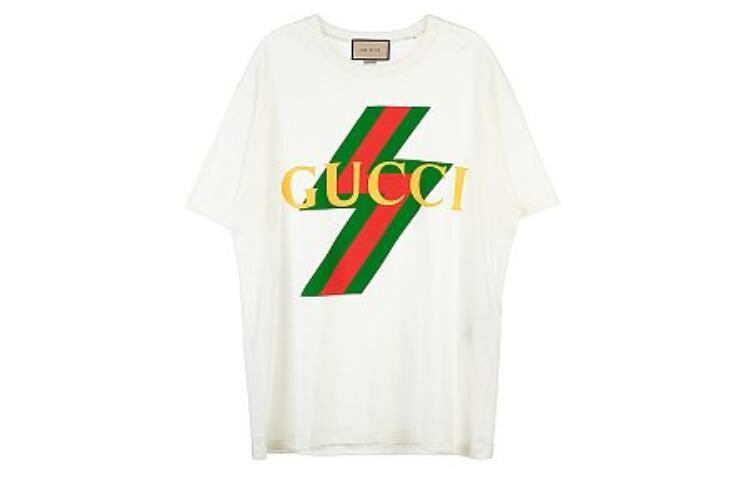 

Футболка женская Gucci с логотипом, бежевый