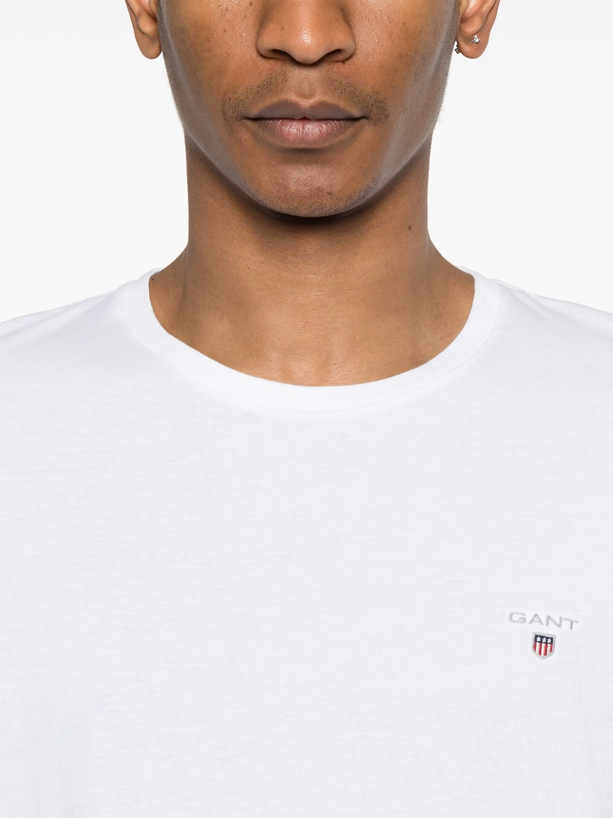 

Футболка с логотипом Gant, белый